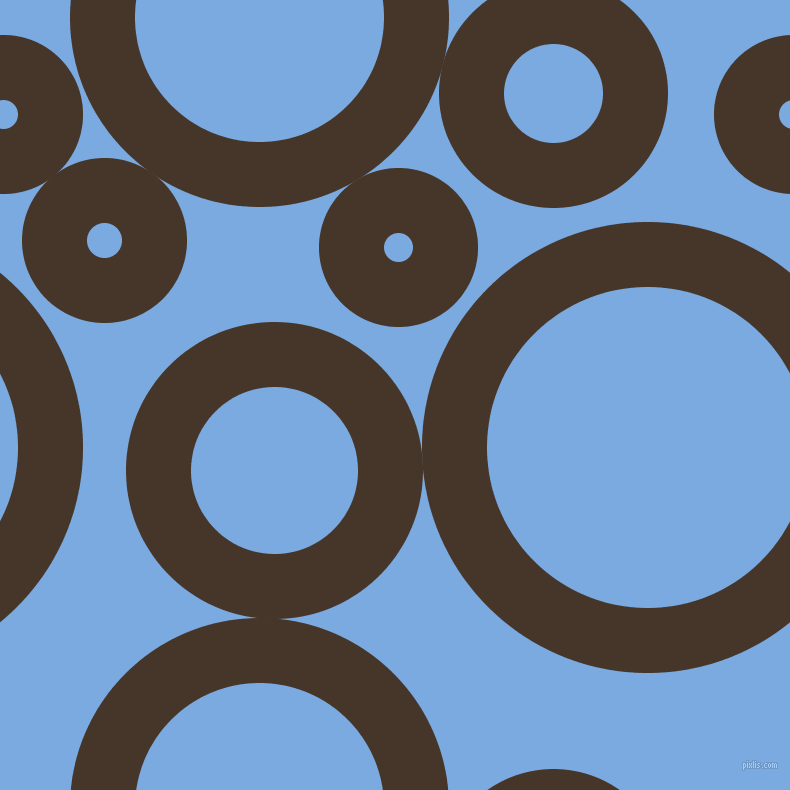 bubbles, circles, sponge, big, medium, small, 65 pixel line width, Woodburn and Jordy Blue circles bubbles sponge soap seamless tileable