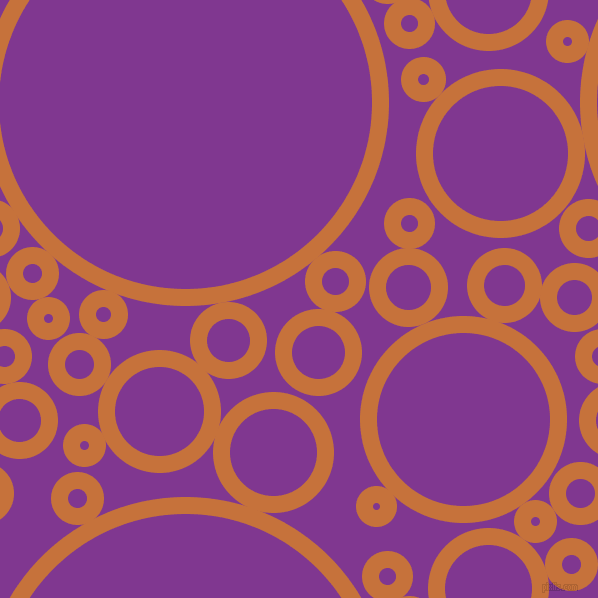 bubbles, circles, sponge, big, medium, small, 17 pixel line width, Zest and Vivid Violet circles bubbles sponge soap seamless tileable