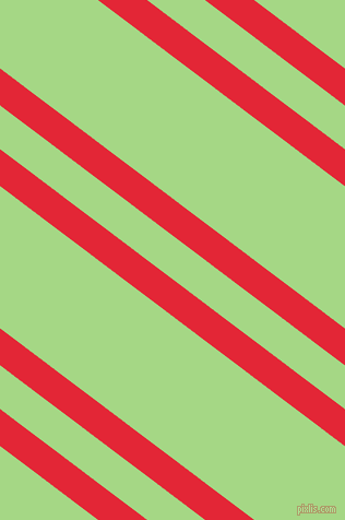 143 degree angle dual striped lines, 27 pixel lines width, 32 and 104 pixel line spacing, Alizarin and Feijoa dual two line striped seamless tileable