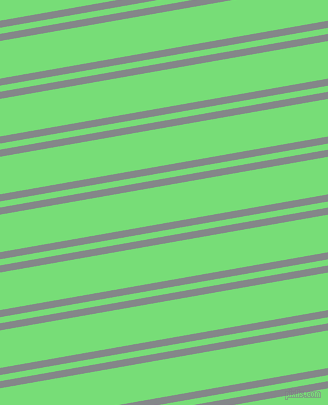 10 degree angles dual stripes line, 7 pixel line width, 6 and 37 pixels line spacing, Aluminium and Pastel Green dual two line striped seamless tileable