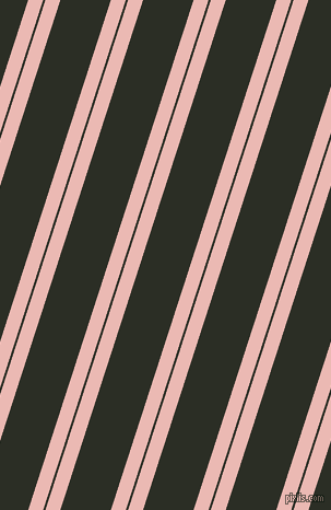 72 degree angle dual stripes line, 13 pixel line width, 2 and 44 pixel line spacing, Beauty Bush and Rangoon Green dual two line striped seamless tileable