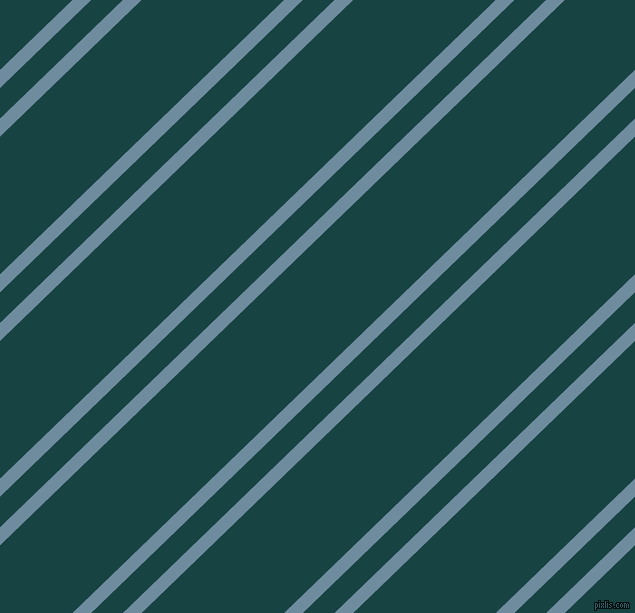 44 degree angles dual stripes line, 13 pixel line width, 22 and 99 pixels line spacing, Bermuda Grey and Tiber dual two line striped seamless tileable