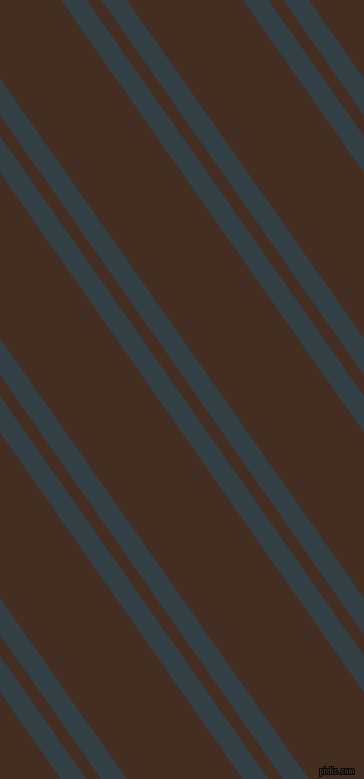 125 degree angles dual striped line, 21 pixel line width, 12 and 95 pixels line spacing, Big Stone and Morocco Brown dual two line striped seamless tileable