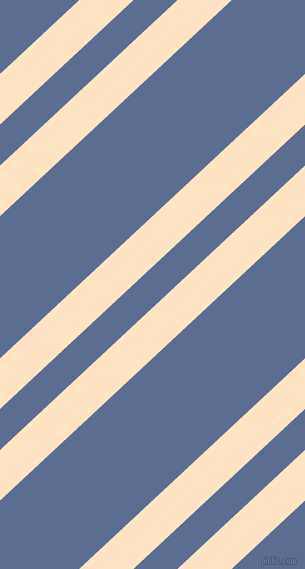 43 degree angles dual stripes lines, 37 pixel lines width, 30 and 104 pixels line spacing, Bisque and Waikawa Grey dual two line striped seamless tileable