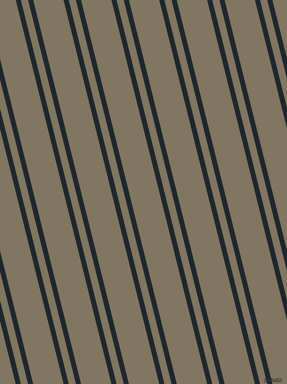 104 degree angles dual stripe line, 10 pixel line width, 14 and 59 pixels line spacing, Black Pearl and Stonewall dual two line striped seamless tileable