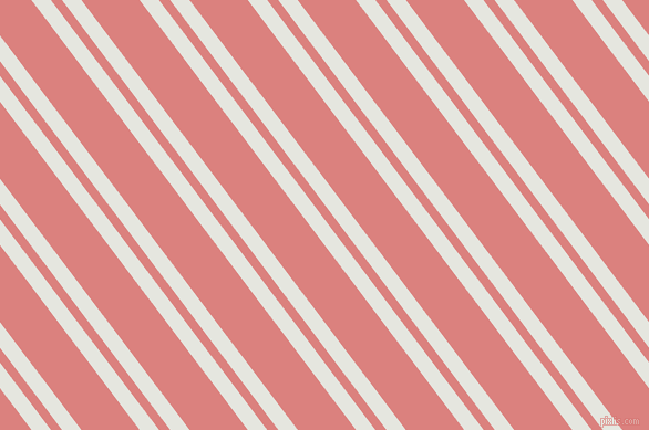 127 degree angle dual stripes line, 14 pixel line width, 8 and 42 pixel line spacing, Black Squeeze and Sea Pink dual two line striped seamless tileable