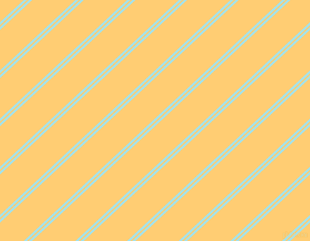 43 degree angle dual stripes lines, 3 pixel lines width, 2 and 42 pixel line spacing, Blizzard Blue and Grandis dual two line striped seamless tileable