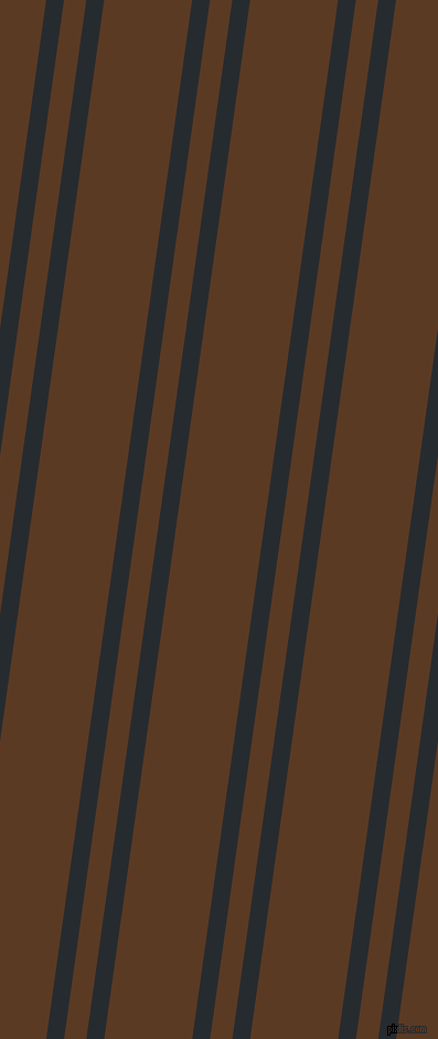 82 degree angles dual stripes lines, 16 pixel lines width, 20 and 79 pixels line spacing, Blue Charcoal and Carnaby Tan dual two line striped seamless tileable