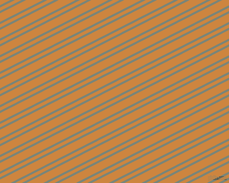 27 degree angle dual stripes lines, 4 pixel lines width, 6 and 15 pixel line spacing, Blue Smoke and Peru dual two line striped seamless tileable