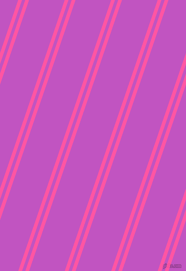 71 degree angle dual striped lines, 7 pixel lines width, 6 and 66 pixel line spacing, Brilliant Rose and Fuchsia dual two line striped seamless tileable