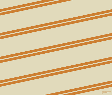 12 degree angle dual stripe line, 10 pixel line width, 4 and 67 pixel line spacing, Bronze and Coconut Cream dual two line striped seamless tileable