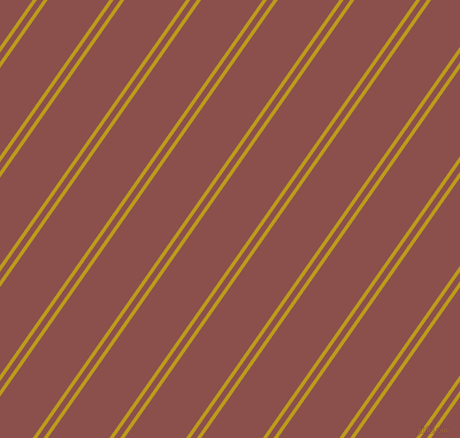 55 degree angles dual stripes line, 4 pixel line width, 6 and 57 pixels line spacing, Buddha Gold and Lotus dual two line striped seamless tileable