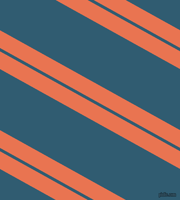 151 degree angle dual stripe line, 32 pixel line width, 6 and 110 pixel line spacing, Burnt Sienna and Blumine dual two line striped seamless tileable