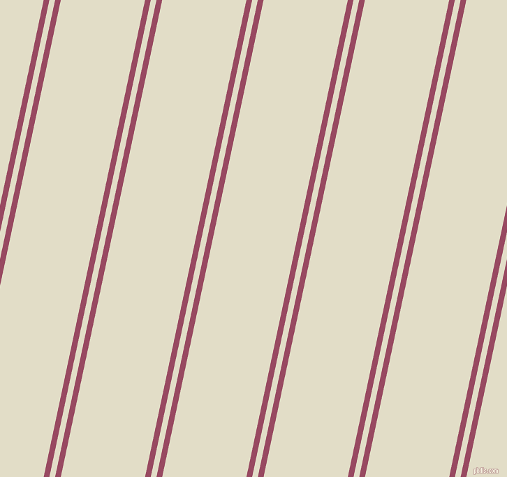 78 degree angle dual striped line, 8 pixel line width, 8 and 118 pixel line spacing, Cadillac and Travertine dual two line striped seamless tileable