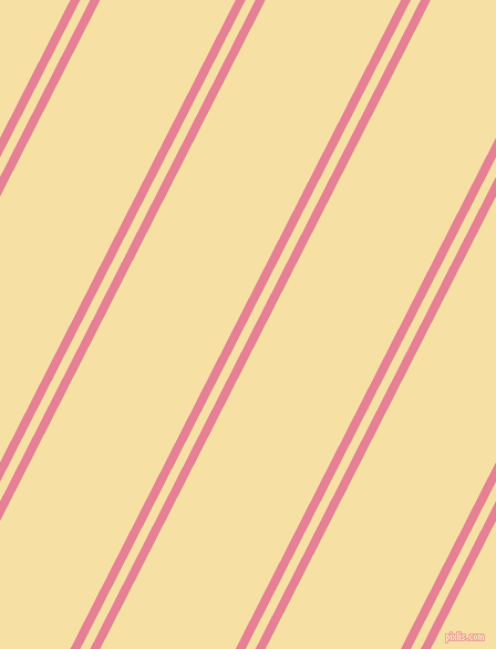 63 degree angles dual stripes lines, 8 pixel lines width, 8 and 109 pixels line spacing, Carissma and Buttermilk dual two line striped seamless tileable