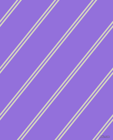 51 degree angle dual striped lines, 5 pixel lines width, 4 and 84 pixel line spacing, Celeste and Medium Purple dual two line striped seamless tileable