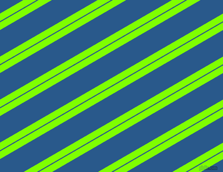30 degree angle dual stripe lines, 13 pixel lines width, 2 and 45 pixel line spacing, Chartreuse and Endeavour dual two line striped seamless tileable