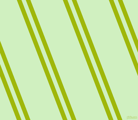 111 degree angles dual stripes lines, 15 pixel lines width, 14 and 105 pixels line spacing, Citrus and Tea Green dual two line striped seamless tileable