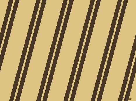 75 degree angle dual stripes line, 14 pixel line width, 6 and 56 pixel line spacing, Clinker and Zombie dual two line striped seamless tileable