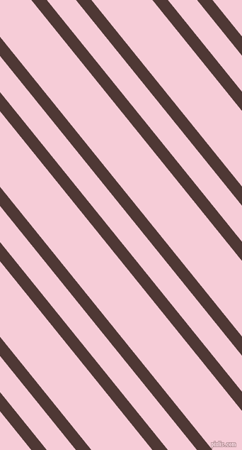 129 degree angle dual stripes line, 17 pixel line width, 32 and 67 pixel line spacing, Cocoa Bean and Pink Lace dual two line striped seamless tileable