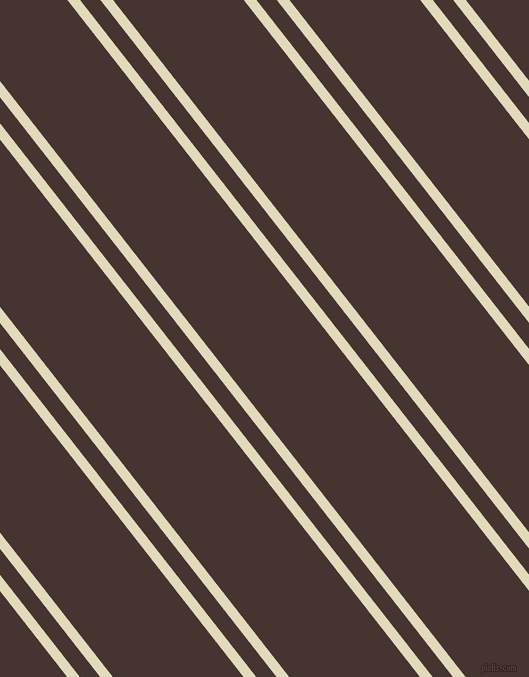 128 degree angle dual stripe lines, 10 pixel lines width, 16 and 103 pixel line spacing, Coconut Cream and Cedar dual two line striped seamless tileable