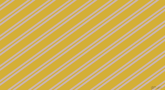 36 degree angles dual striped line, 6 pixel line width, 4 and 25 pixels line spacing, Cold Turkey and Metallic Gold dual two line striped seamless tileable