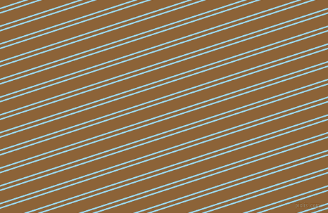 18 degree angles dual stripe line, 2 pixel line width, 4 and 16 pixels line spacing, Columbia Blue and McKenzie dual two line striped seamless tileable
