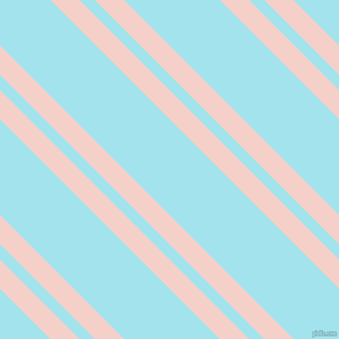 135 degree angle dual striped lines, 30 pixel lines width, 16 and 99 pixel line spacing, Coral Candy and Blizzard Blue dual two line striped seamless tileable