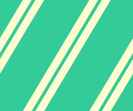 59 degree angle dual stripe line, 25 pixel line width, 10 and 126 pixel line spacing, Cream and Shamrock dual two line striped seamless tileable