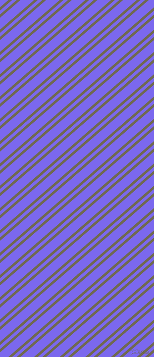 41 degree angles dual stripe lines, 5 pixel lines width, 6 and 18 pixels line spacing, Crocodile and Medium Slate Blue dual two line striped seamless tileable
