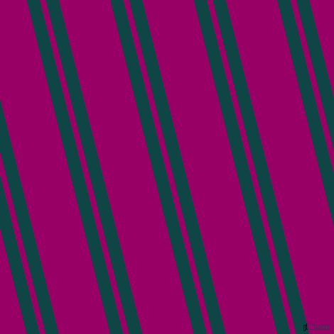 104 degree angle dual stripe line, 18 pixel line width, 8 and 70 pixel line spacing, Cyprus and Eggplant dual two line striped seamless tileable