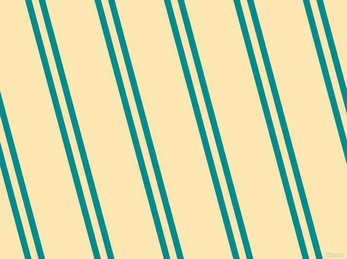 105 degree angle dual stripe lines, 13 pixel lines width, 14 and 98 pixel line spacingDark Cyan and Banana Mania dual two line striped seamless tileable