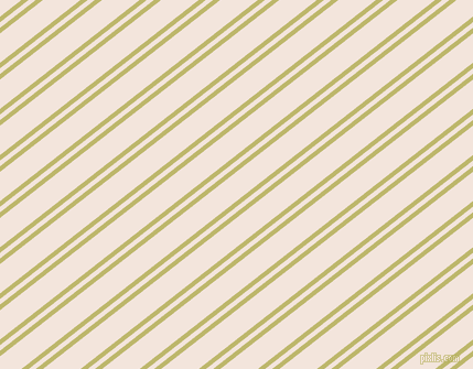 38 degree angles dual striped line, 4 pixel line width, 4 and 21 pixels line spacing, Dark Khaki and Fair Pink dual two line striped seamless tileable