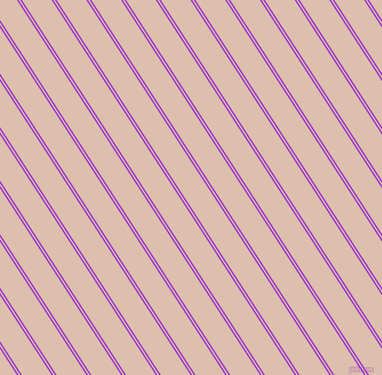 123 degree angle dual stripes line, 2 pixel line width, 2 and 36 pixel line spacing, Dark Orchid and Just Right dual two line striped seamless tileable