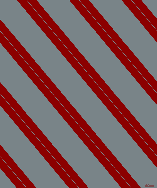 130 degree angle dual striped line, 30 pixel line width, 2 and 103 pixel line spacingDark Red and Regent Grey dual two line striped seamless tileable