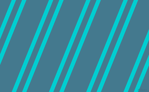 68 degree angles dual stripes line, 16 pixel line width, 22 and 83 pixels line spacingDark Turquoise and Jelly Bean dual two line striped seamless tileable
