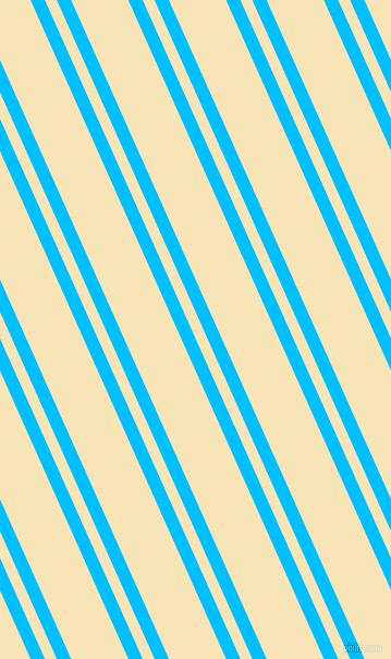 114 degree angles dual striped lines, 12 pixel lines width, 10 and 48 pixels line spacing, Deep Sky Blue and Barley White dual two line striped seamless tileable