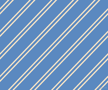 46 degree angle dual striped lines, 5 pixel lines width, 8 and 44 pixel line spacing, Egg Sour and Danube dual two line striped seamless tileable