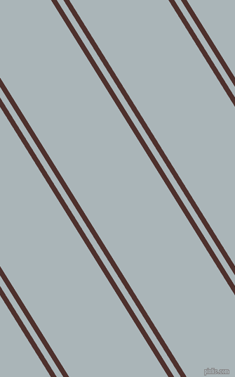 122 degree angles dual stripe line, 7 pixel line width, 8 and 120 pixels line spacing, Espresso and Casper dual two line striped seamless tileable