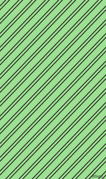 46 degree angles dual stripes line, 3 pixel line width, 6 and 20 pixels line spacing, Eternity and Granny Smith Apple dual two line striped seamless tileable