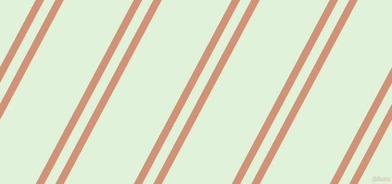 62 degree angles dual stripes line, 15 pixel line width, 20 and 125 pixels line spacing, Feldspar and Hint Of Green dual two line striped seamless tileable
