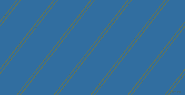 52 degree angles dual striped line, 3 pixel line width, 6 and 84 pixels line spacing, Finlandia and Lochmara dual two line striped seamless tileable