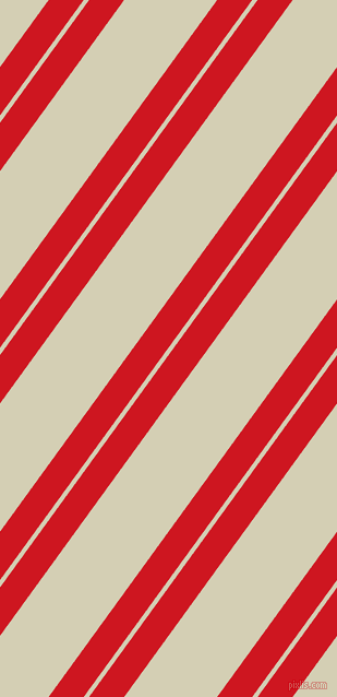 54 degree angles dual stripes lines, 26 pixel lines width, 4 and 69 pixels line spacing, Fire Engine Red and White Rock dual two line striped seamless tileable