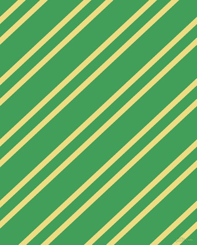 43 degree angles dual striped line, 11 pixel line width, 20 and 50 pixels line spacing, Flax and Chateau Green dual two line striped seamless tileable