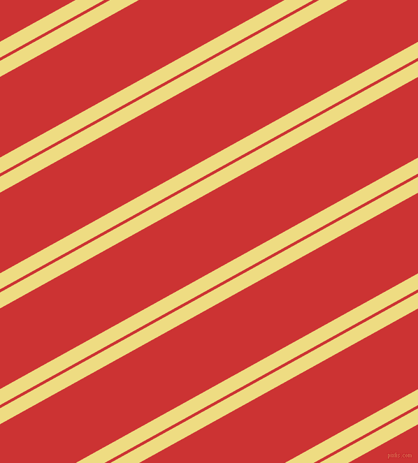 29 degree angle dual stripe line, 20 pixel line width, 4 and 101 pixel line spacing, Flax and Persian Red dual two line striped seamless tileable