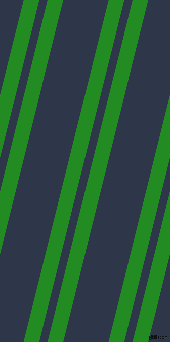 76 degree angle dual stripe line, 30 pixel line width, 16 and 87 pixel line spacing, Forest Green and Licorice dual two line striped seamless tileable