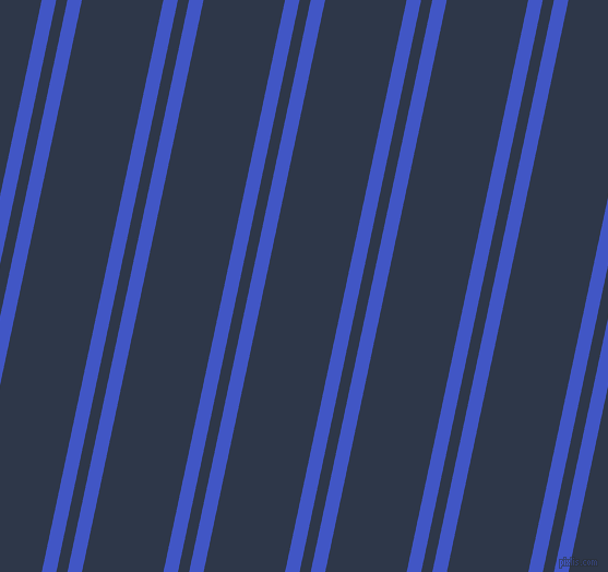 78 degree angle dual stripe lines, 13 pixel lines width, 10 and 73 pixel line spacing, Free Speech Blue and Licorice dual two line striped seamless tileable