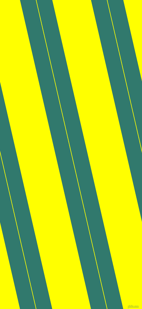 103 degree angle dual stripes line, 51 pixel line width, 2 and 125 pixel line spacing, Genoa and Yellow dual two line striped seamless tileable