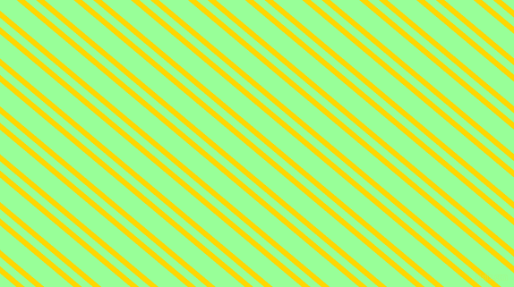 140 degree angle dual stripes line, 6 pixel line width, 8 and 21 pixel line spacing, Gold and Mint Green dual two line striped seamless tileable