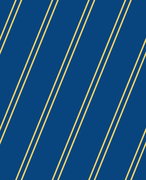 68 degree angle dual stripe line, 5 pixel line width, 12 and 90 pixel line spacing, Golden Sand and Dark Cerulean dual two line striped seamless tileable